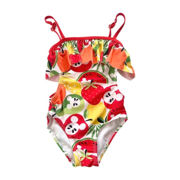Disney Swim Disney Mickey Mouse Fruit Swimsuit Girls Sz 3 Poshmark